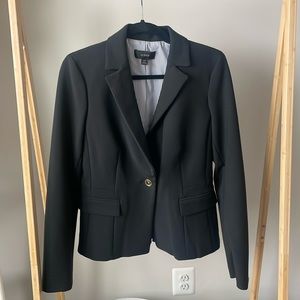 J. Crew Mayfair blazer w/ back pleats, black, size 6T